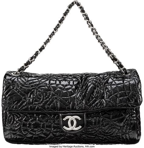 chanel graphic edge flap bag|CHANEL Vinyl Graphic Edge Flap Black .